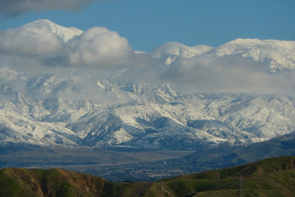 San Bernardio Peak and Mt. San Gorgonio by z987680