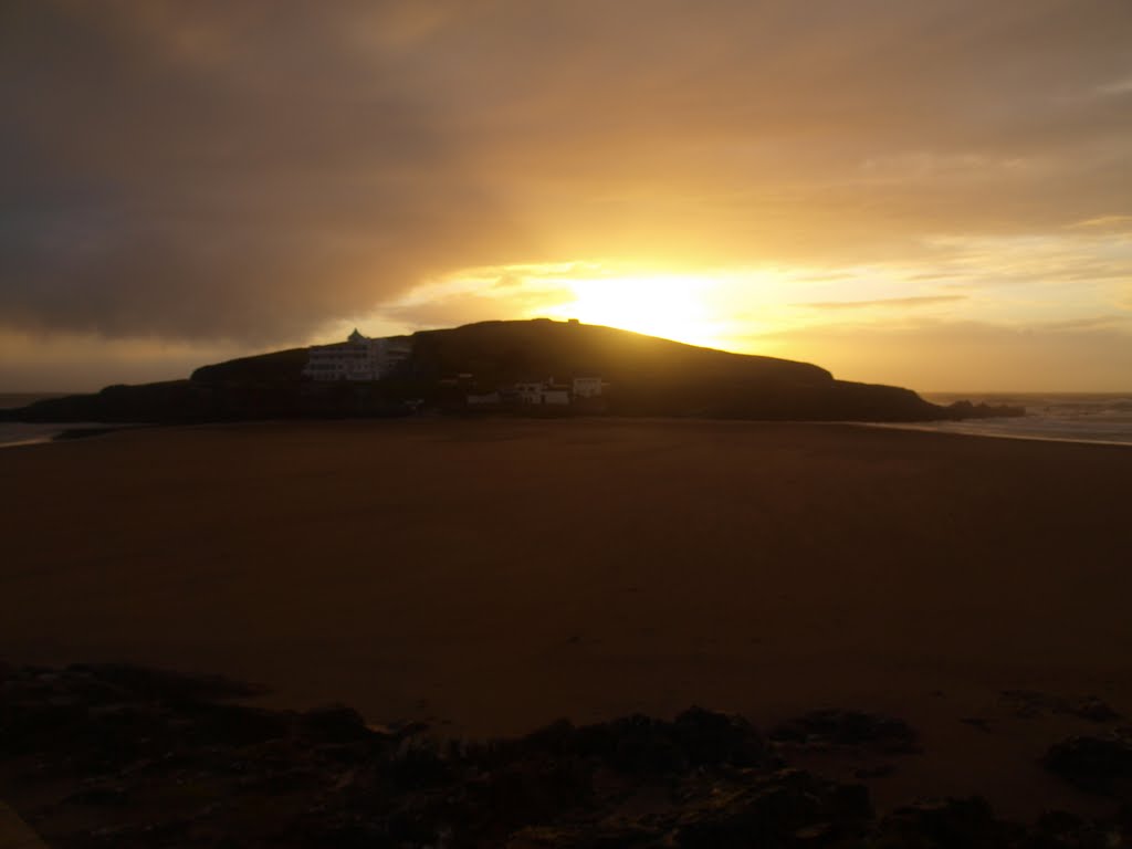 Burgh Island at Sunset by ady.eades