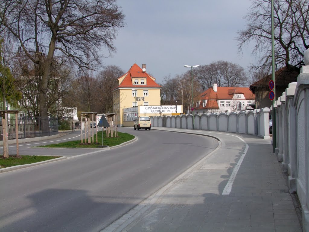 Provinostr., Blick nach Osten, Augsburg, April 2010 by PETEGE