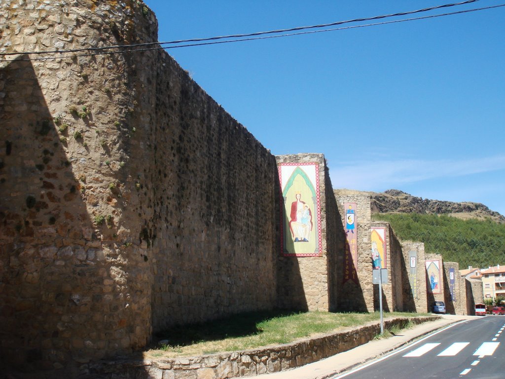 Muralla decorada (para la Alvarada) by Inmaculada Rubio