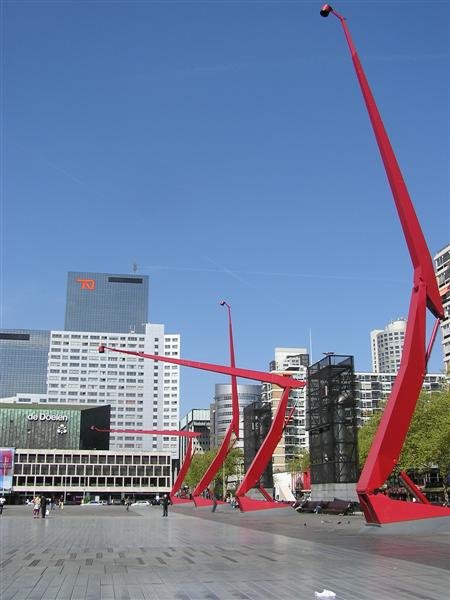 Rotterdam, Schouwburgplein (West 8) by Tomáš Petermann