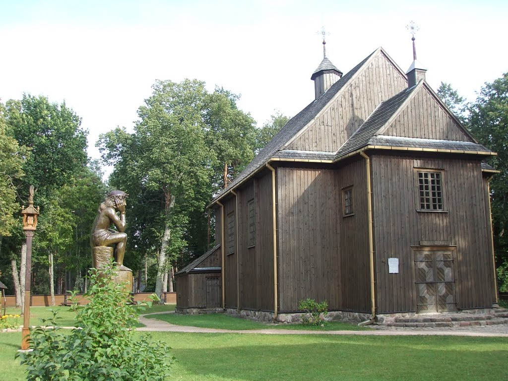 Das hölzerne Kirchlein von Palusche, 17. August 2009 by Wolfgang Hanko