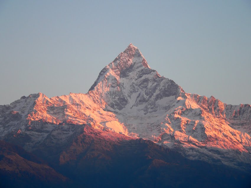 Nepal - Machhapuchhare visto da Sarangkot by gianpaolonasi