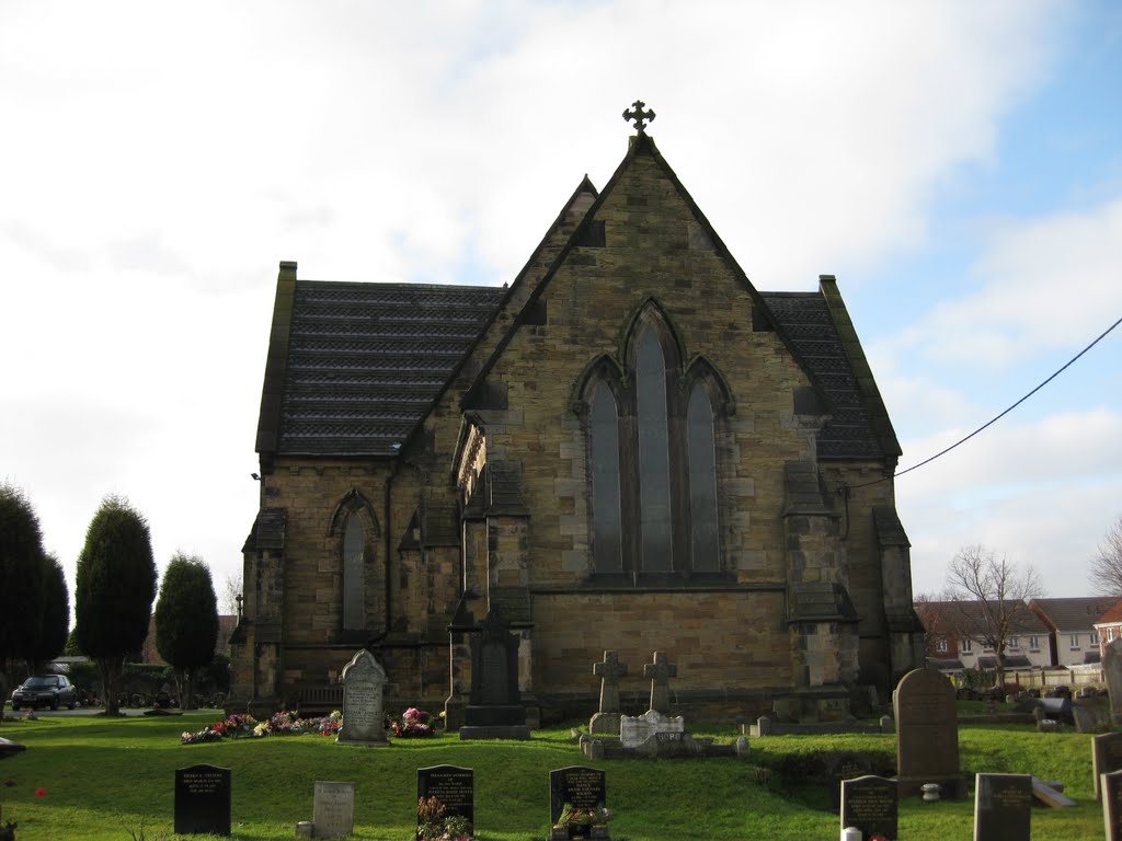 Saint Matthew's, Donnington Wood [east end] by Curate