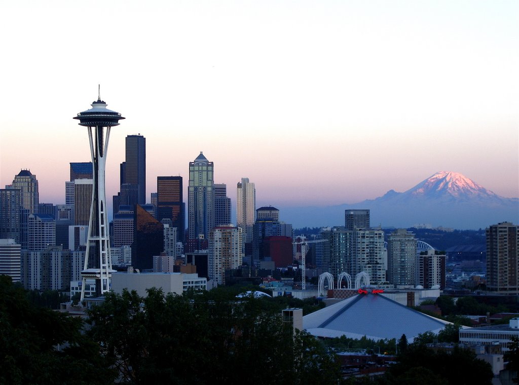 Sunset at Kerry Park by David Rosen