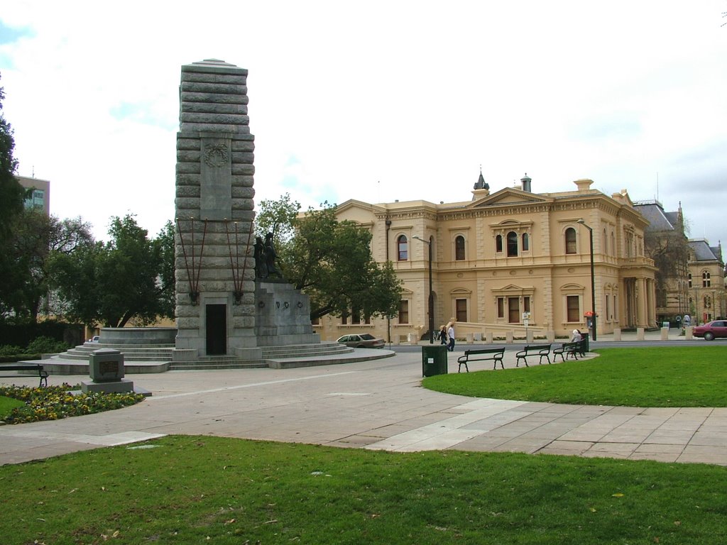 War Memorial & The Institute building by snjegovic