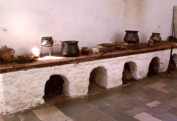 MC Little ovens in Great Kitchen in Tudor section by Misses C