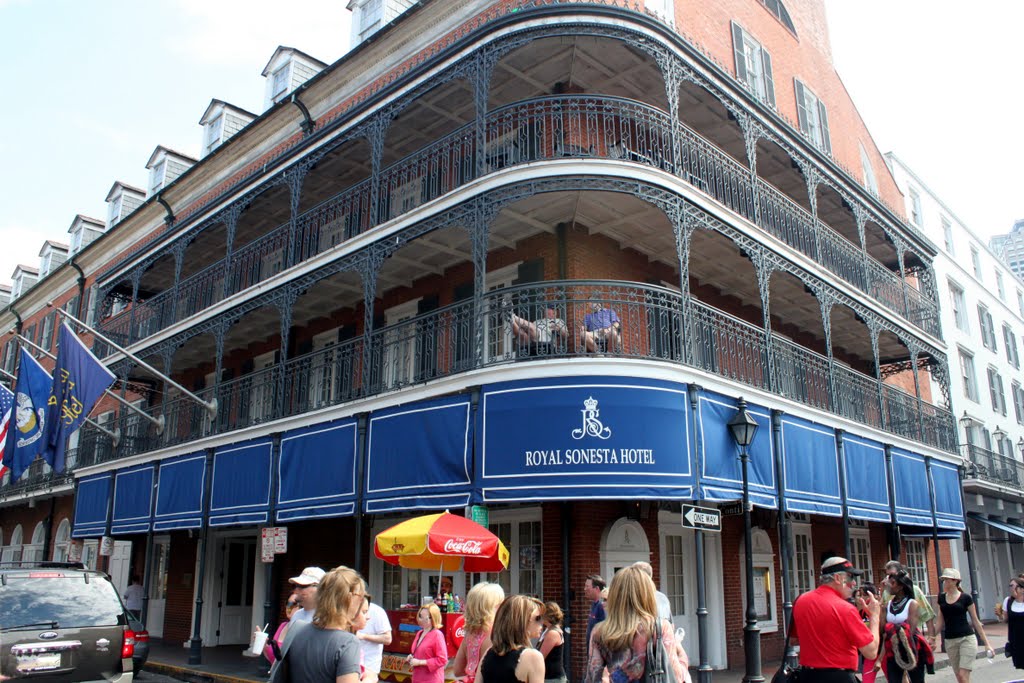 The Royal Sonesta Hotel - New Orleans, Louisiana by Leo J. Roundtree