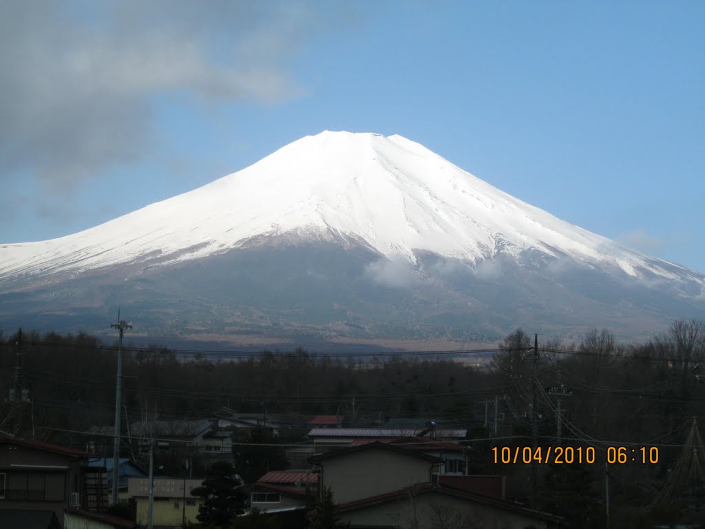 Mt Fuji from Fuji Mihana Hotel by WenYanMin@Robin Voon