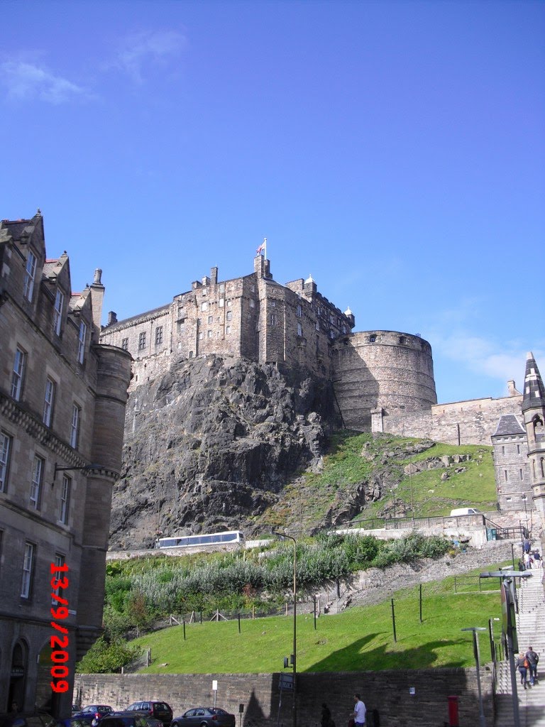 Edinburgh Castle by Kleene