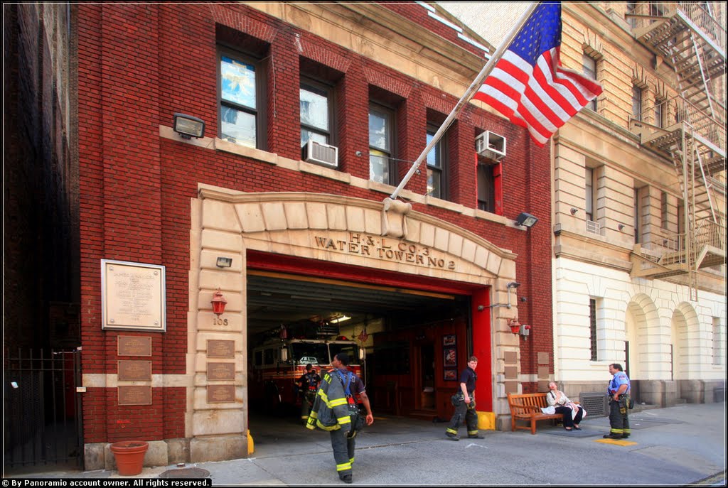 FDNY: Ladder Company 3 & Battalion 6 Fire House - 108 East 13th Street, NYC - April 2010 by LuciaM