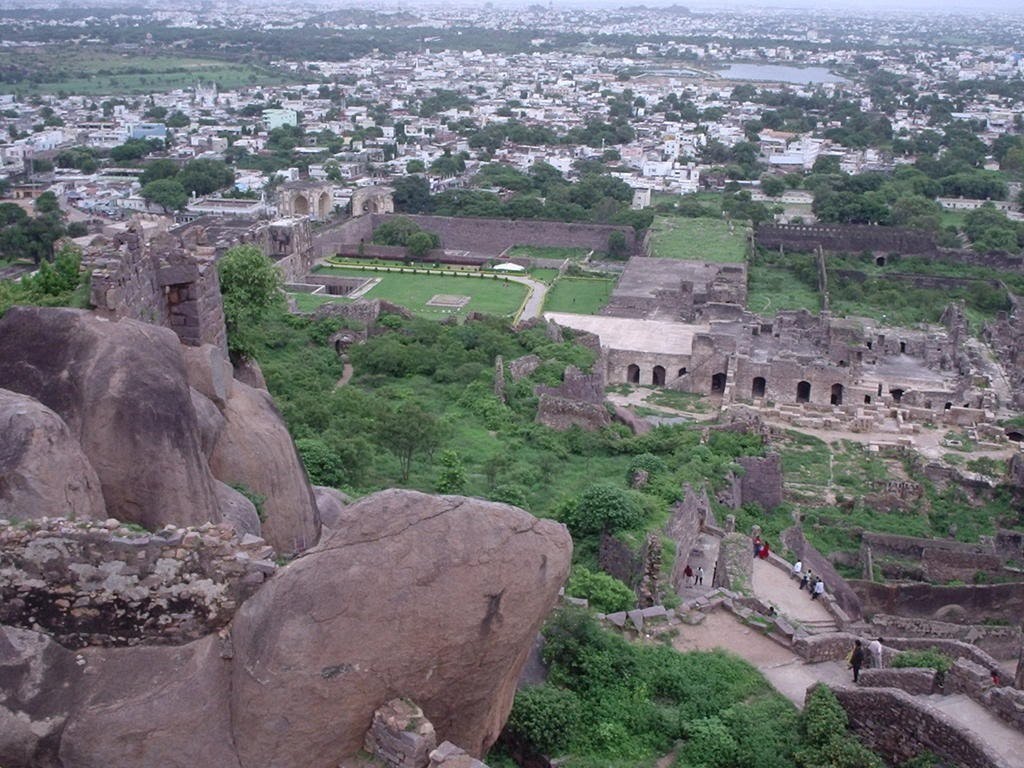 Golconda Fort - Hyderabad by ANSTZA