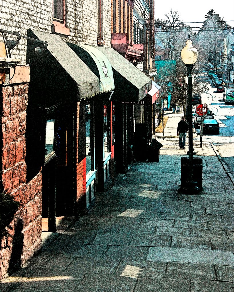 Caroline Street, Saratoga Springs N.Y. by favoritefoto