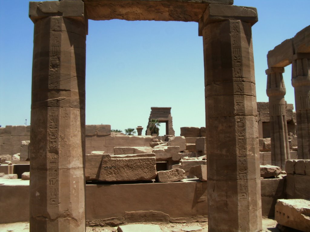 Tempel-Hauptanlage des Amun (Karnak) by Malte Scholz