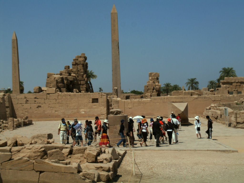 Tempel-Hauptanlage des Amun (Karnak) by Malte Scholz