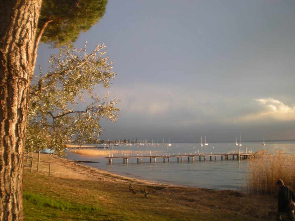 Temporale - Lago di Garda by Gina Pal