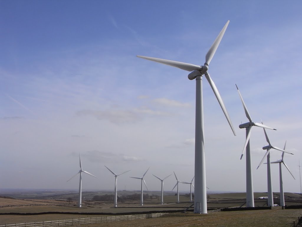 Royd Moor Wind Farm by Mike Shields