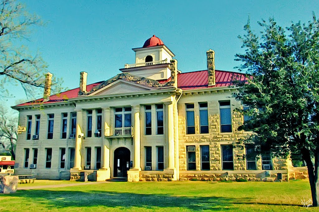 Blanco County Courthouse, Johnson City, TX by Texas Daytripper