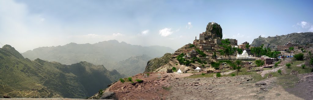 Hutaib Mubarak panoramic View by Juzer Burhani