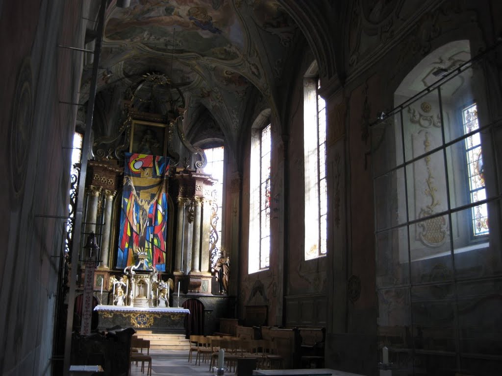 Interior of the main church by MBagyinszky