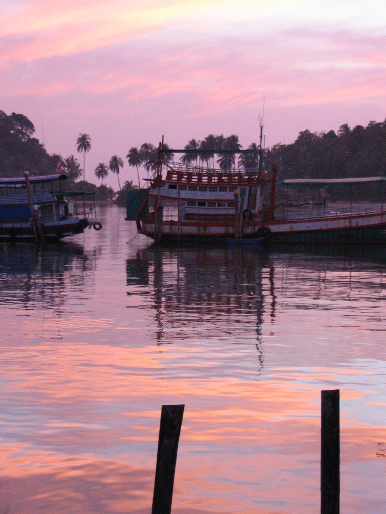 sunset at bang bao by mamasan