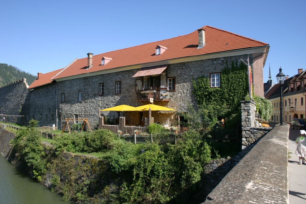 Restaurant from the bridge by MBagyinszky