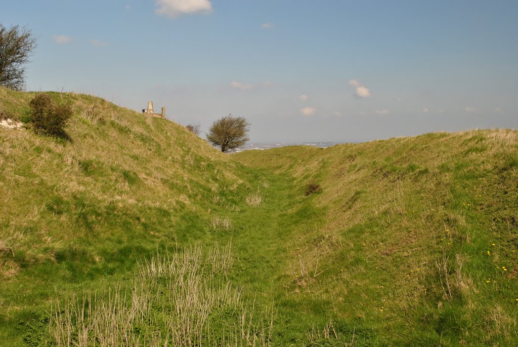 Liddington Castle by ian freeman