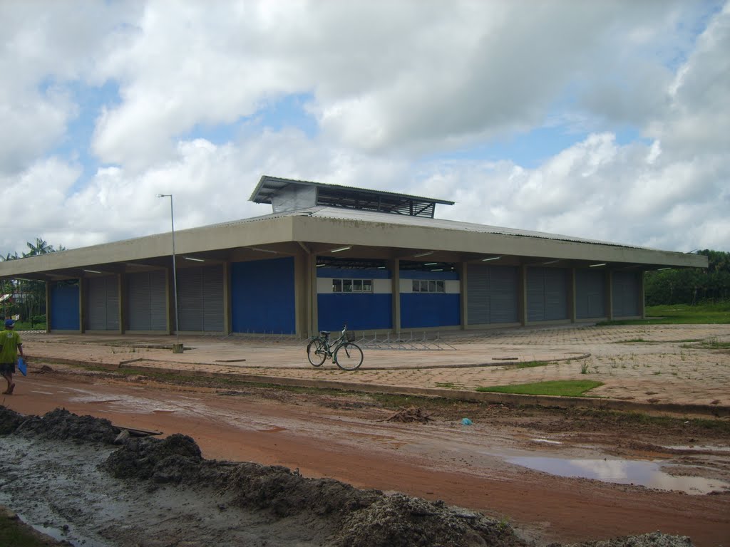 Igarapé-Miri - Mercado Municipal em construção. by Carlos Fernando Macedo