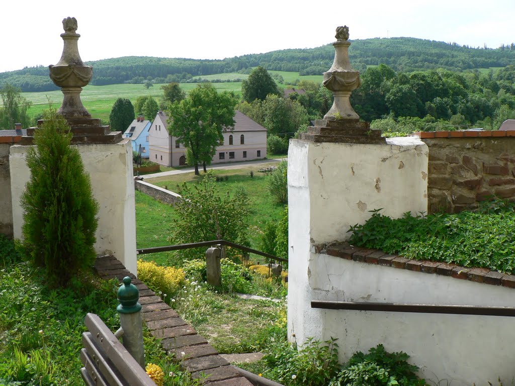 Wiev from church rise in Pitárné by 2tonda