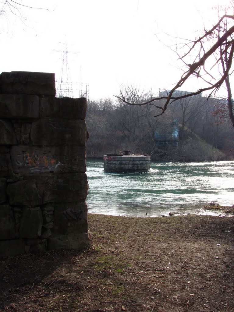 Streetcar swing bridge ruins by natureguy42