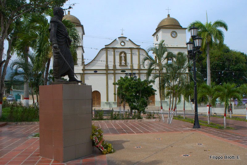 F.B.Plaza Bolivar e Iglesia de Cocorote. by filippo bilotti