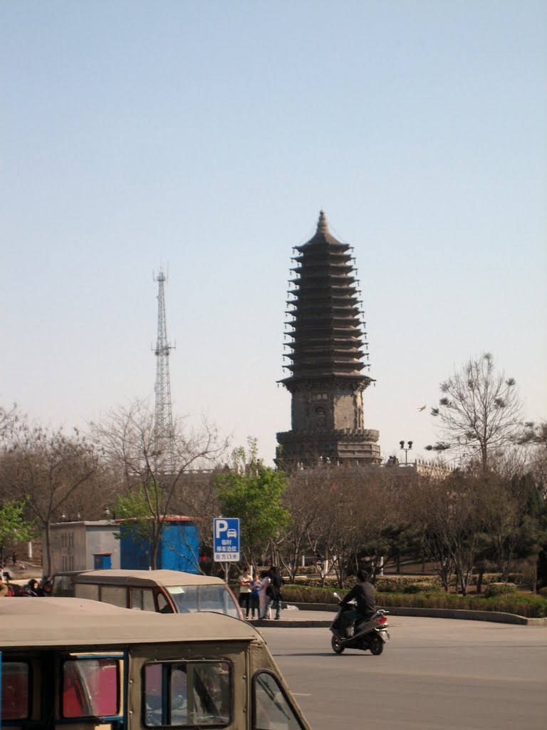 天宫寺塔 Tianningsi Tower in Fengrun, Hebei, China by Jekee