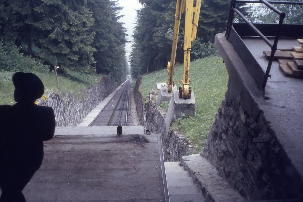 Grütschalp cable car(1893) by fumifumi