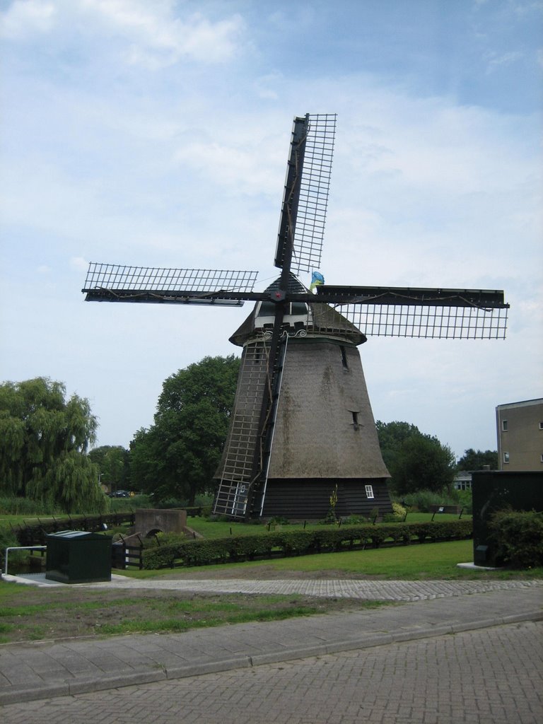 Geestmolen in Alkmaar by Johan Zuidema