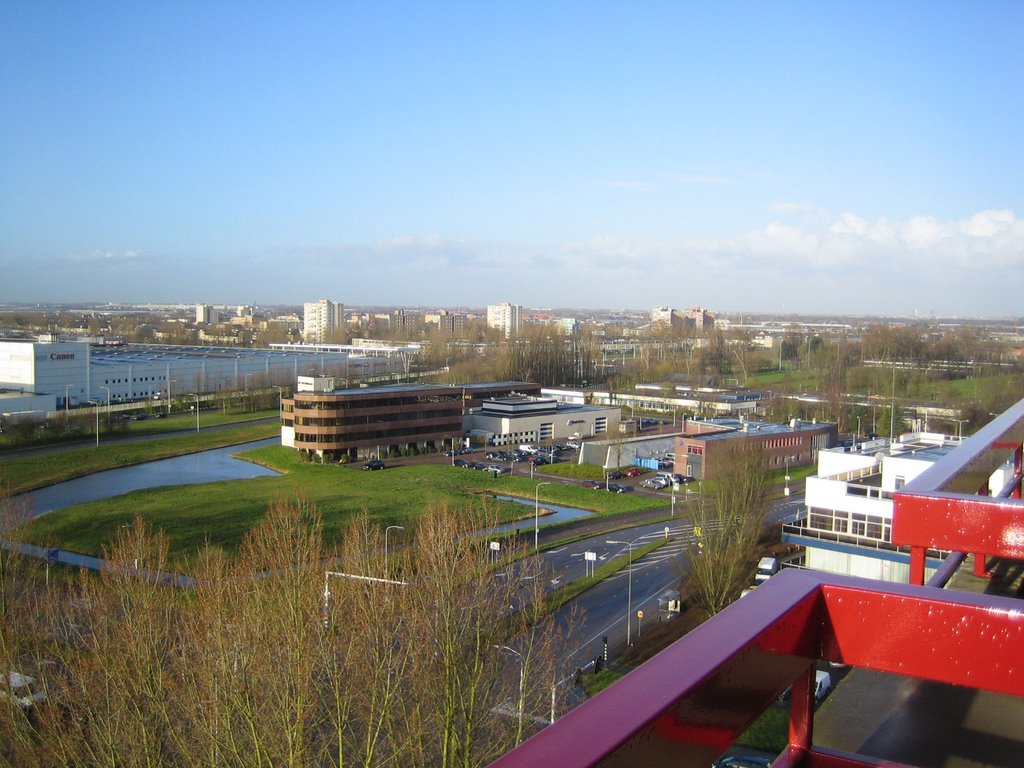 Amstelveen, View from Wimbledon park building by berkemeijer