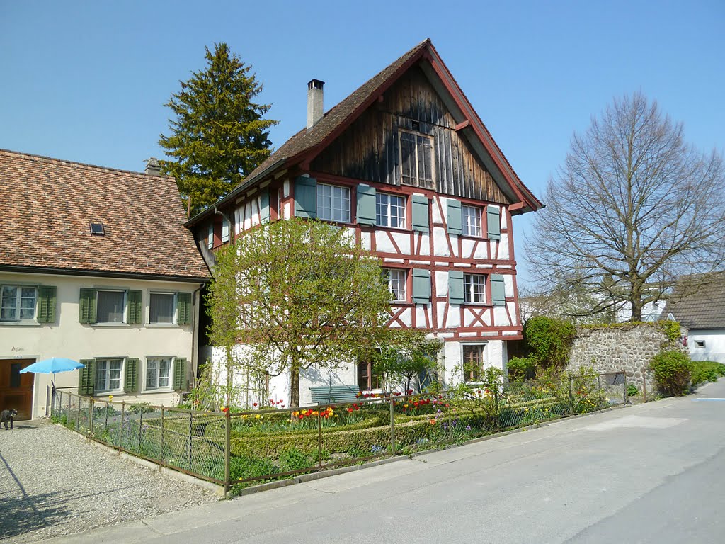 Stattliches Riegelhaus by digitalfotoarchiv.ch