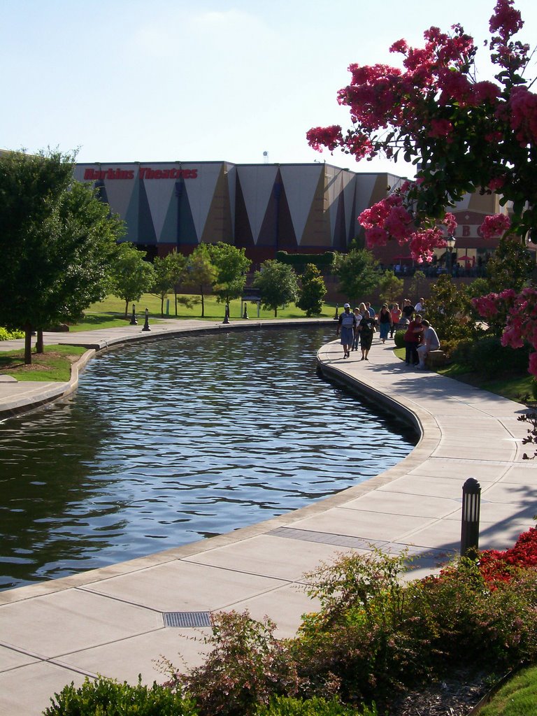 Bricktown Canal and Harkins Theaters by A. Burrows