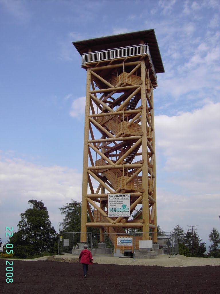 Butzbach, Hausbergturm vor der Eröffnung by Thomas Esch