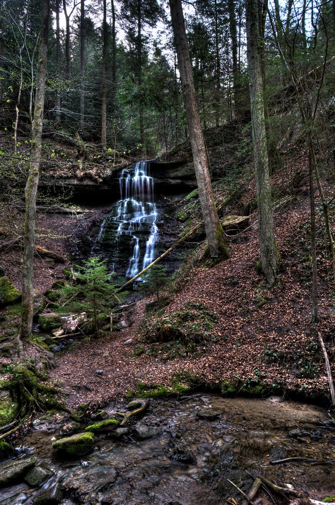 Hinterer Hörschbachwasserfall HDR by xmedoo