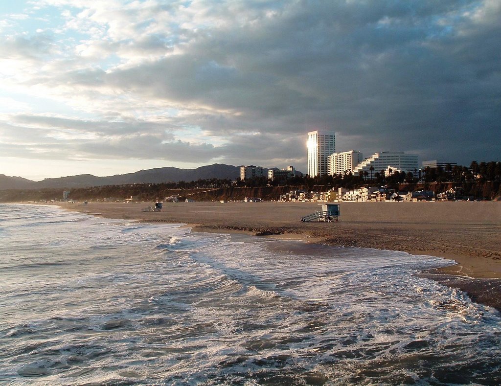 Santa Monica State Beach by Christopher Casassa