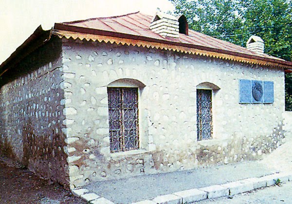 House-museum the genies Azerbaijani singer Bulbul (1897-1961). Shusha city of Azerbaijan Republic. Before occupation. by Uzeyir Shushali