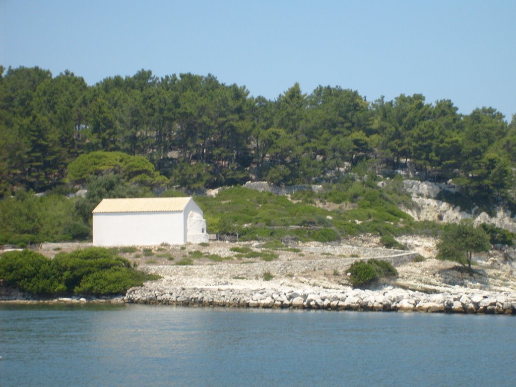 Gaios, Paxos, Greece by Julius Klein