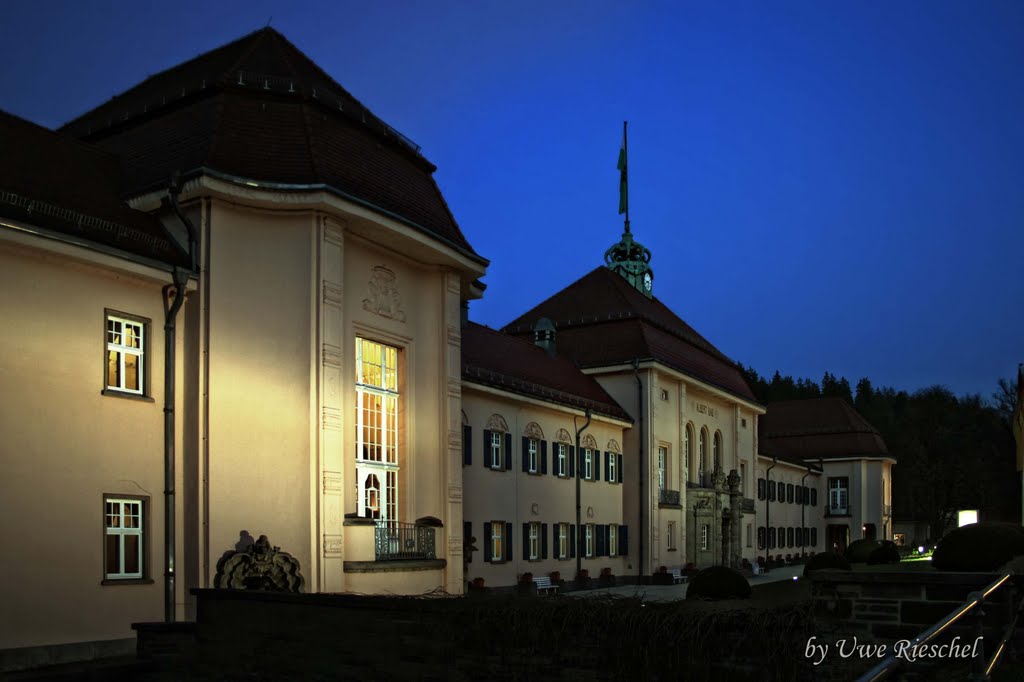 Bäderhaus, Bad Elster, April 2010 by Uwe Rieschel