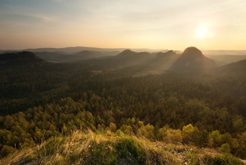 Aussicht vom Winterstein im Morgenlicht by mich.a (www.micha-foto.de)