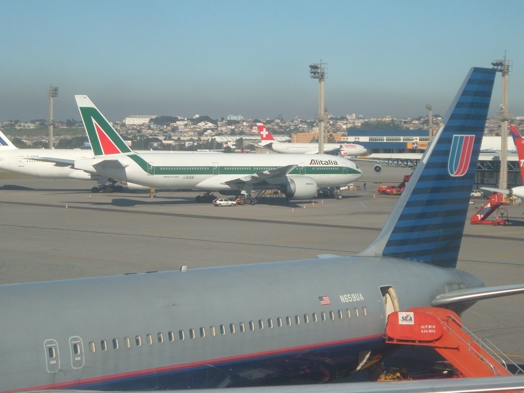 São Paulo-Guarulhos International Airport by Lajos Antal