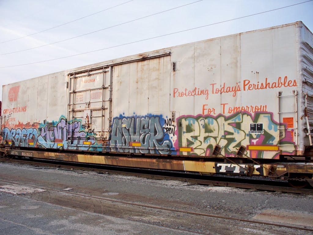 Train Graffiti by blazeinfamous