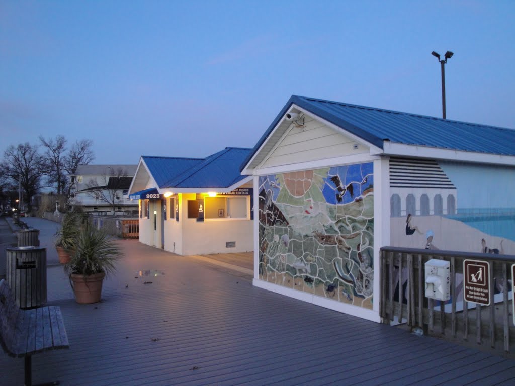 North Beach MD 20714 Boardwalk Scene by GoldenResults