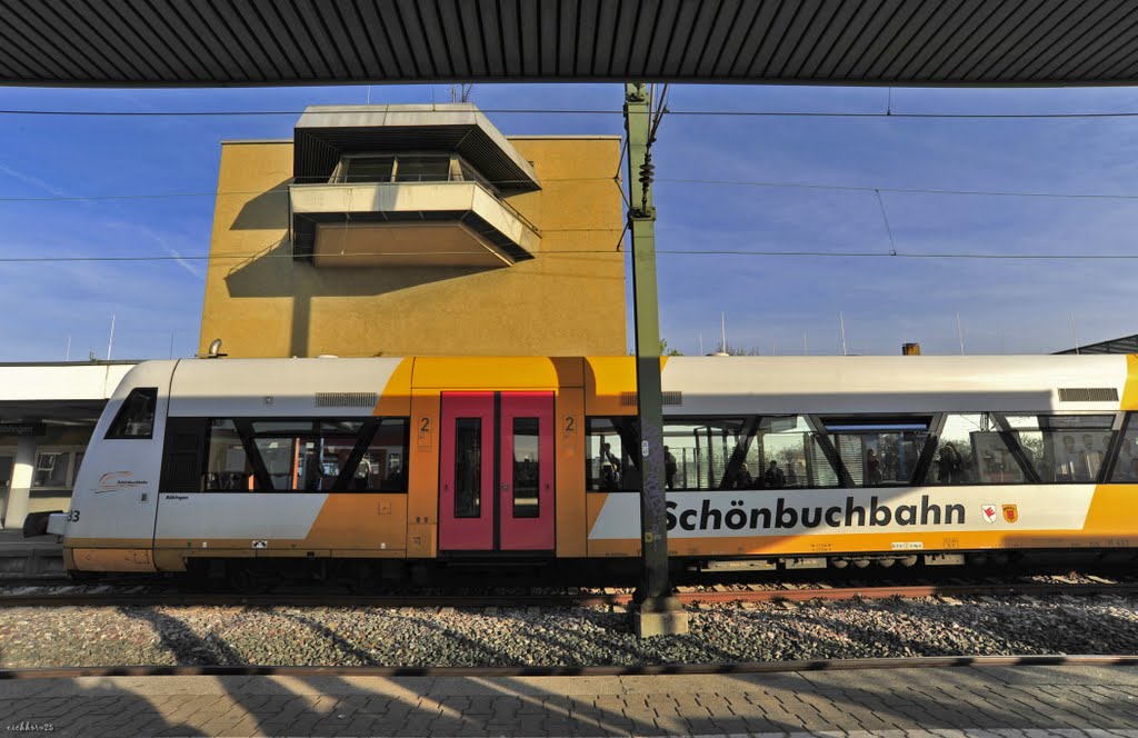 Bahnhof Böblingen by mellifikation