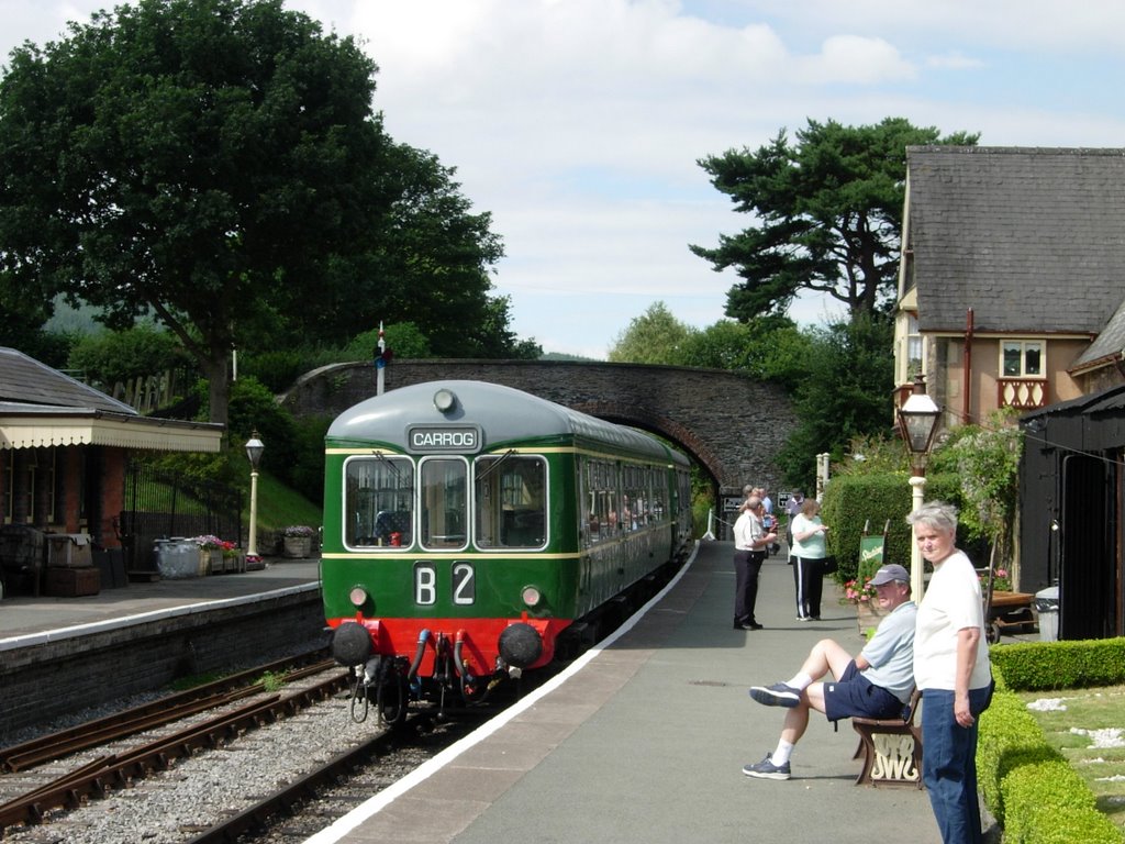 Carrog Station by Michael Judge