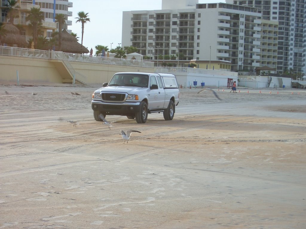 On the beach - speed limit!!! - max 10 mph :-) by vmickey